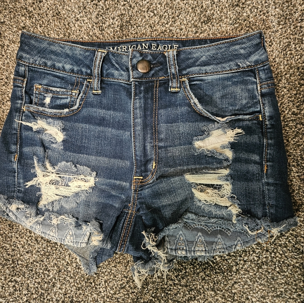 American Eagle Outfitters Hi-Rise Shorts